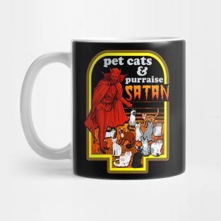 Pet Cats and Purraise Satan Mug